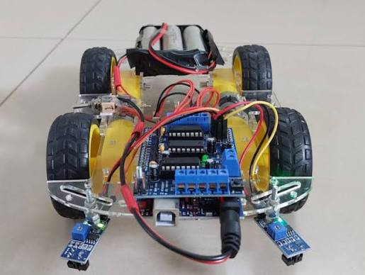 Line Following Robot — NexIOT LK Robotics project